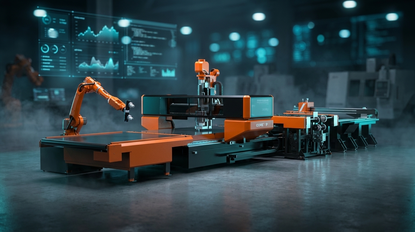 CORE-X PLUS CNC İşleme Hattı
